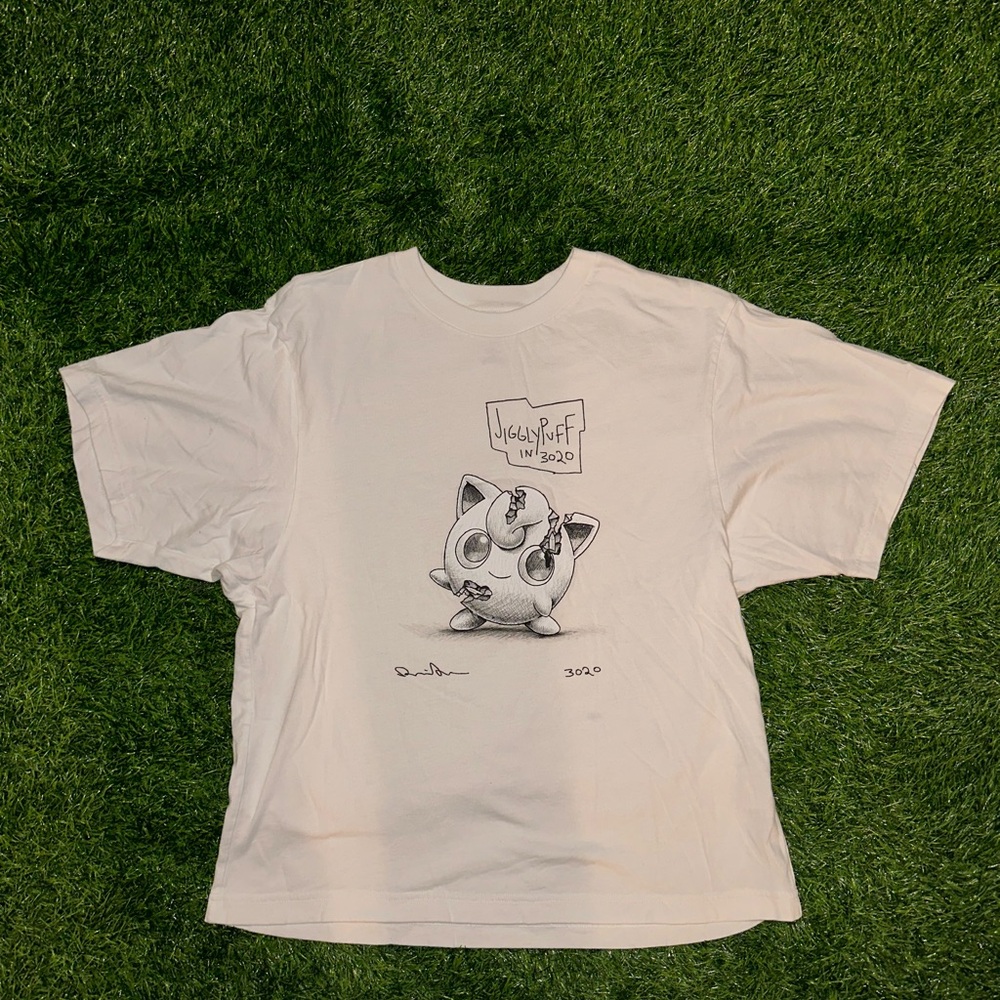 Pokemon jigglypuff Daniel Arsham Uniqlo t shirt size small